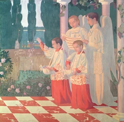 Exaltation of the Holy Cross and the Glorification of the Mass (detail)
